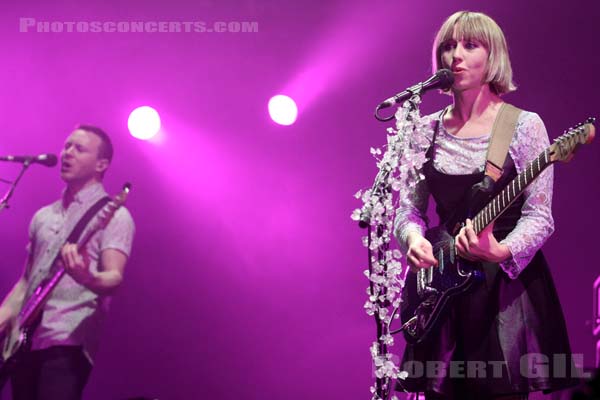 THE JOY FORMIDABLE - 2013-02-20 - PARIS - Zenith - Rhiannon Bryan - Rhydian Dafydd